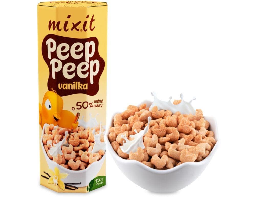 Mixit Cereálie Peep Peep - vanilka 160g