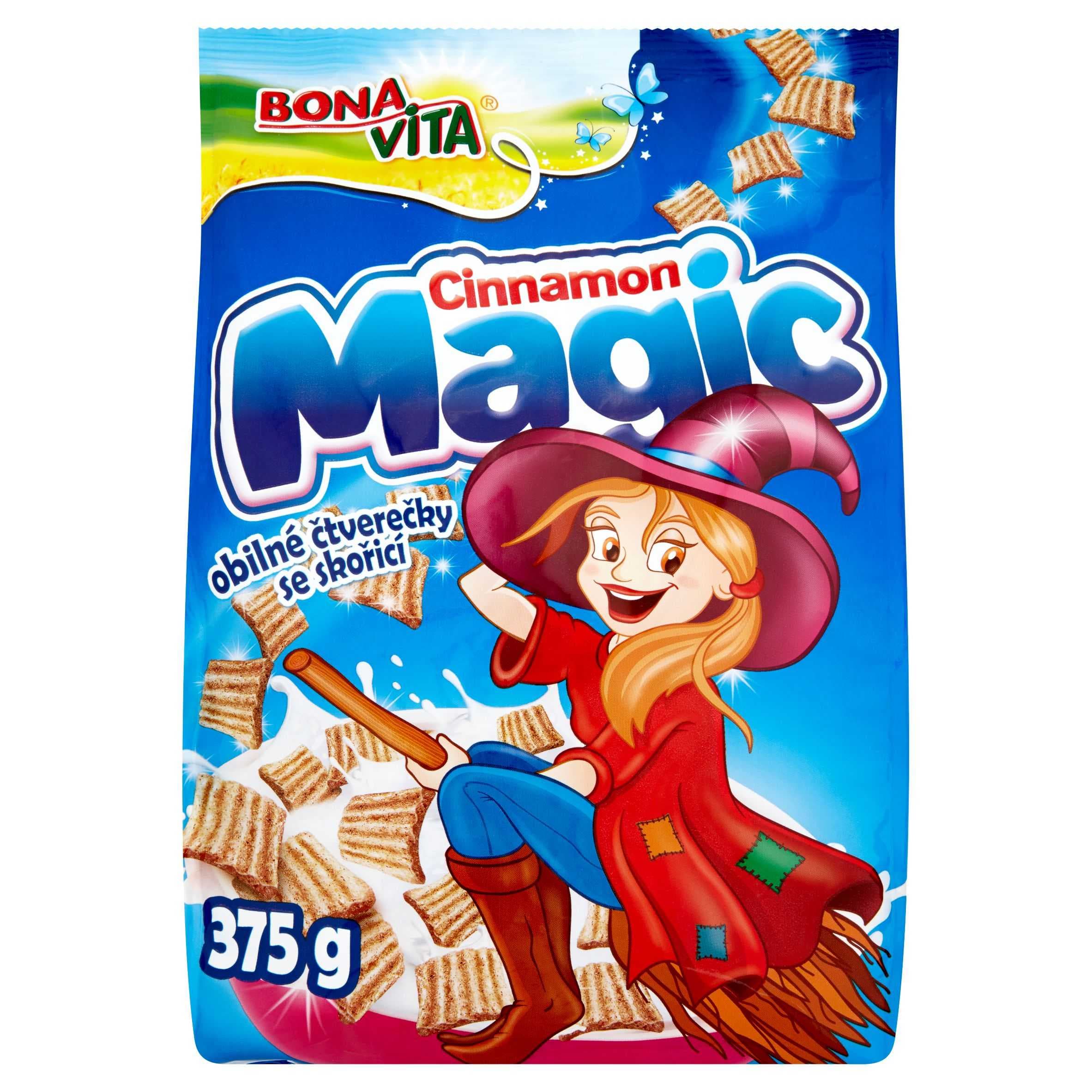 Bona Vita Cinnamon Magic obilné čtverečky se skořicí 375 g