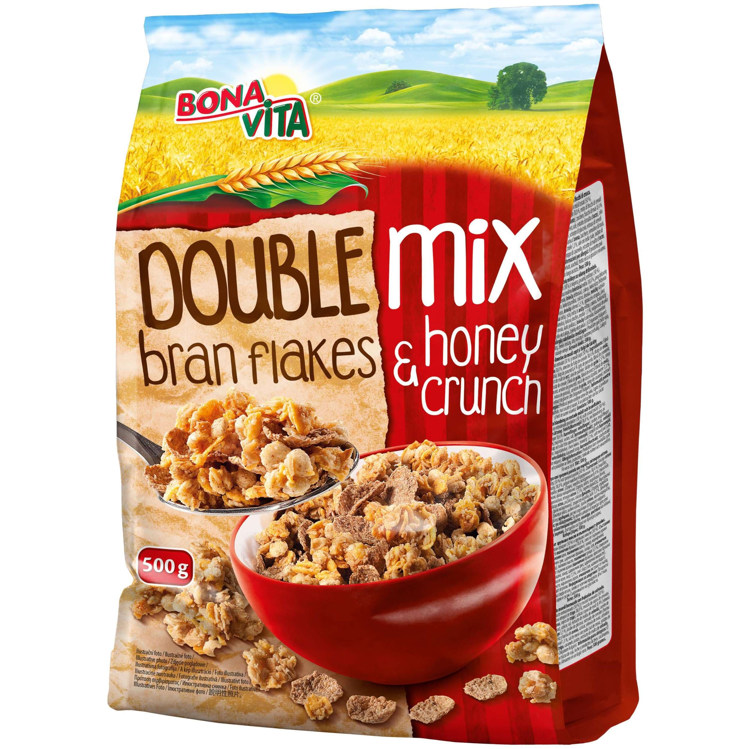 Bona Vita Double Mix Bran Flakes & Med 500 g