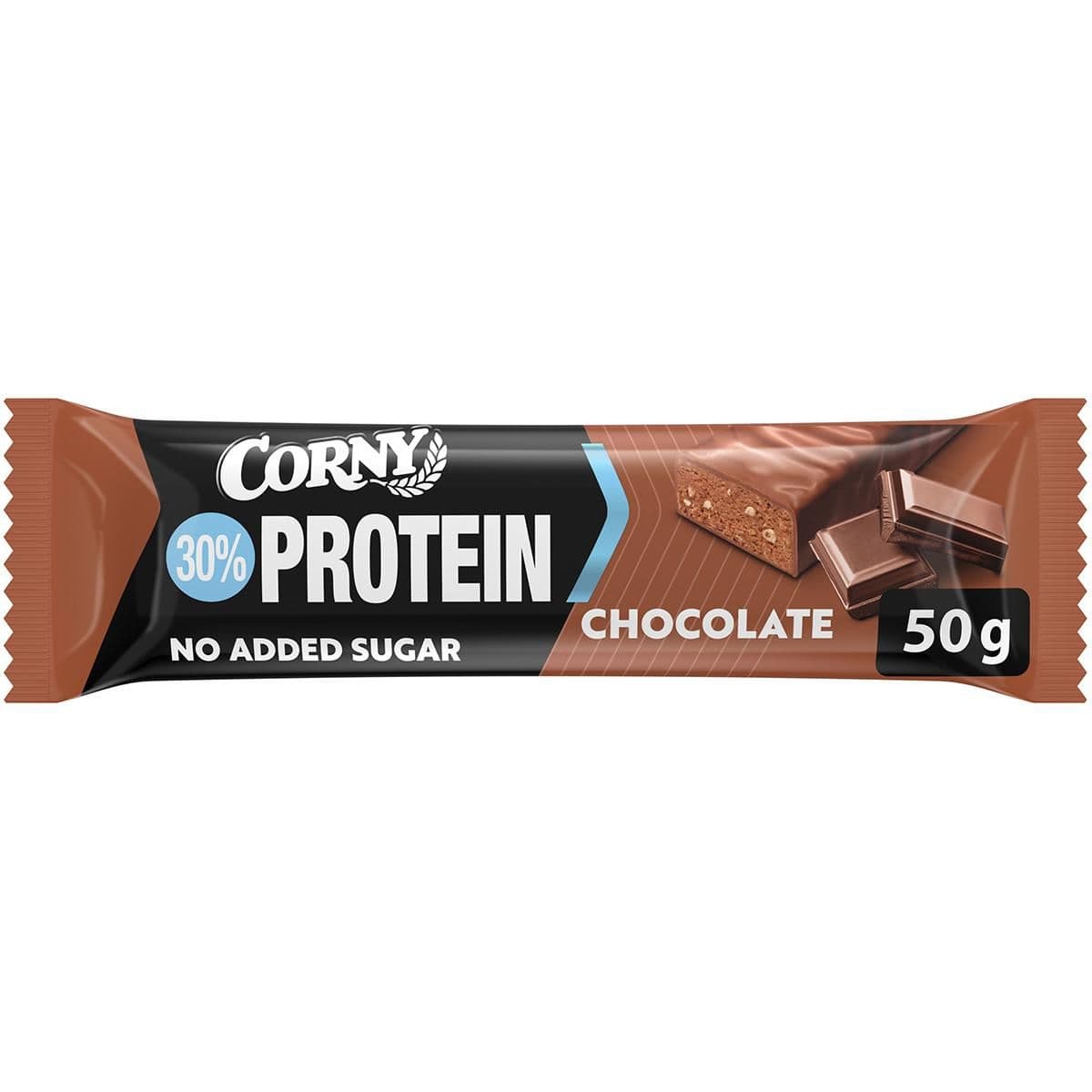 CORNY Protein 30% mléčná čokoláda 50 g