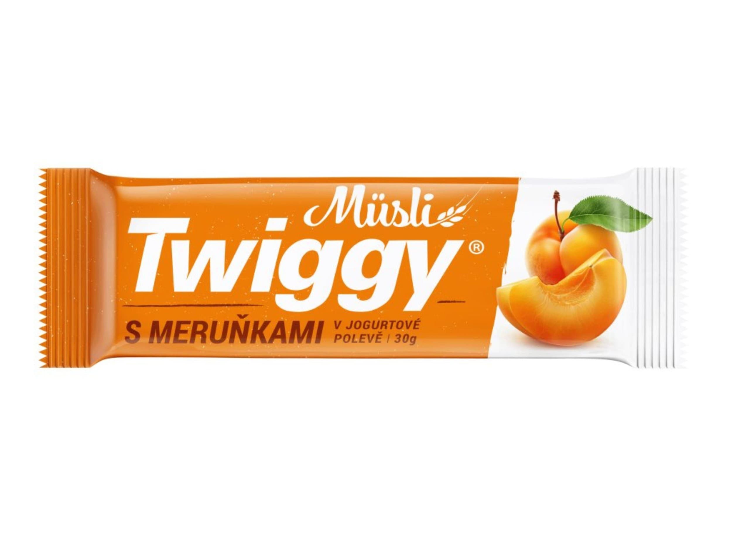 Twiggy Müsli tyčinka s meruňkami v jogurtové polevě 30g