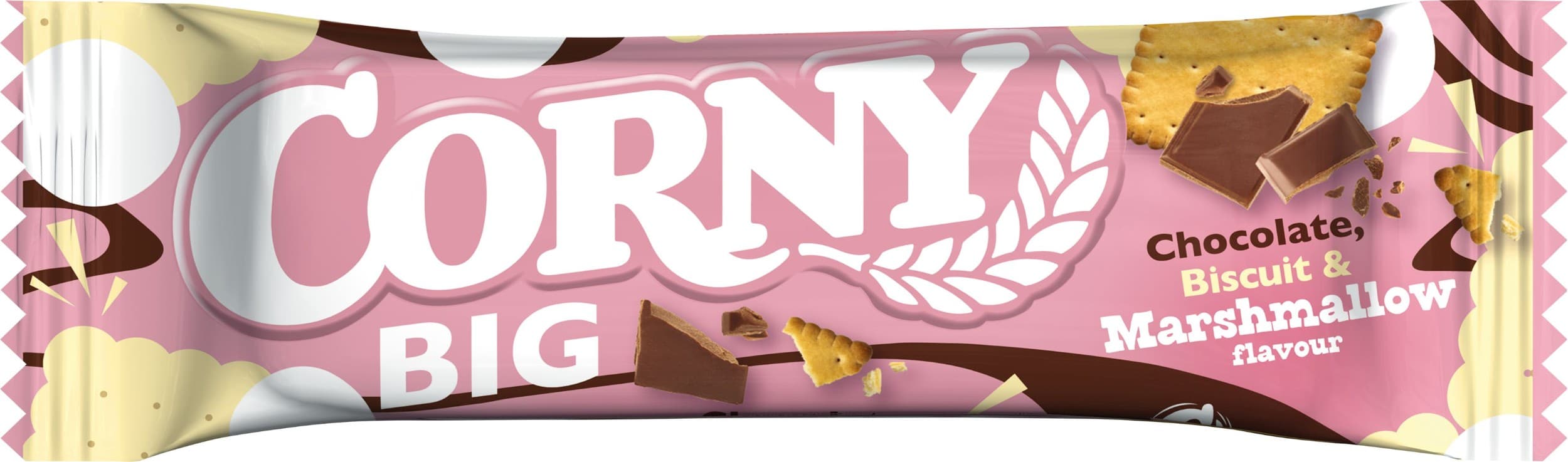 Corny BIG s marshmallow v mléčné čokoládě 40g