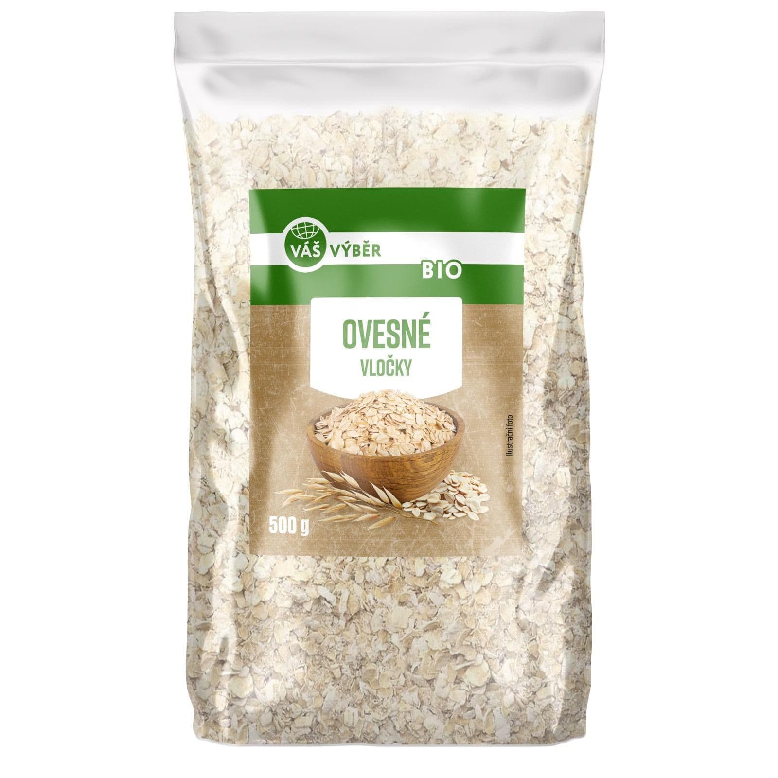 Váš Výběr Ovesné vločky BIO 500 g
