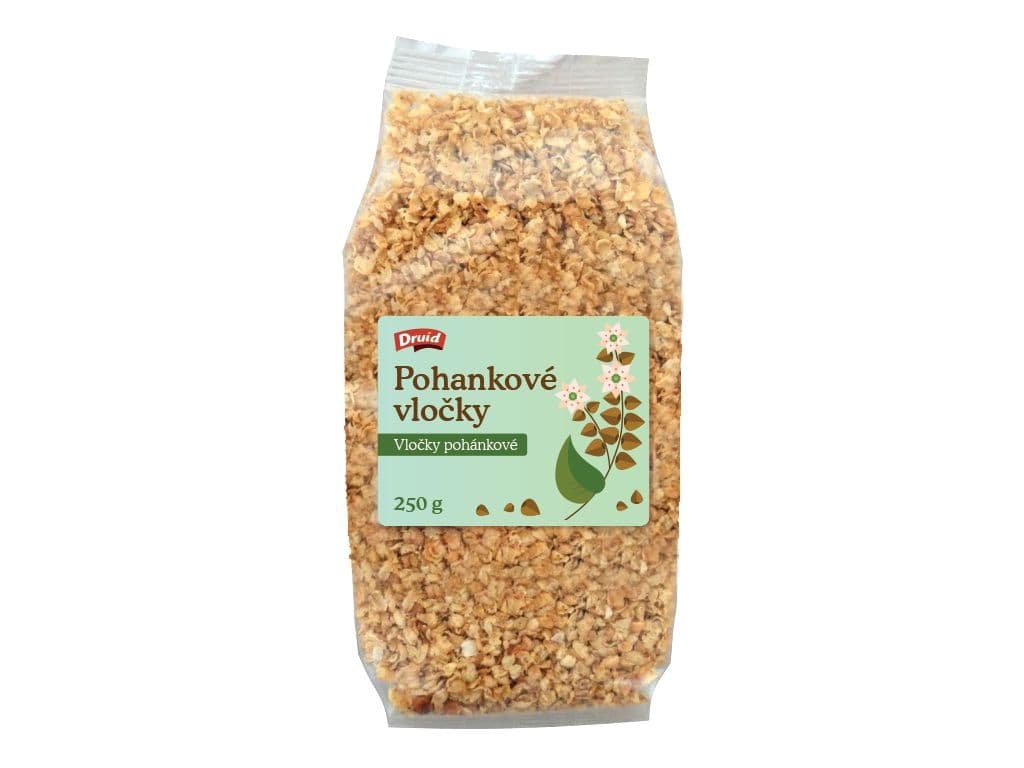 Druid Pohankové vločky neochucené jemné 250 g