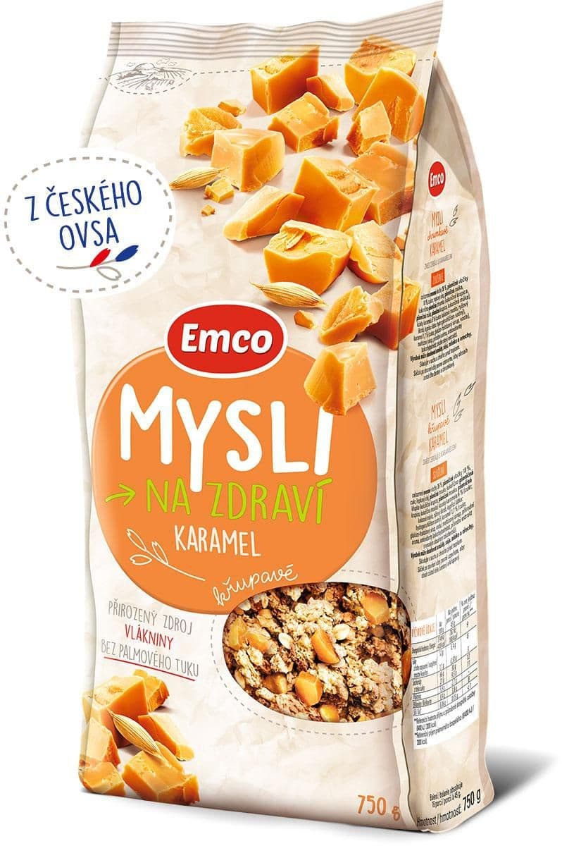 Emco Mysli karamel 750 g
