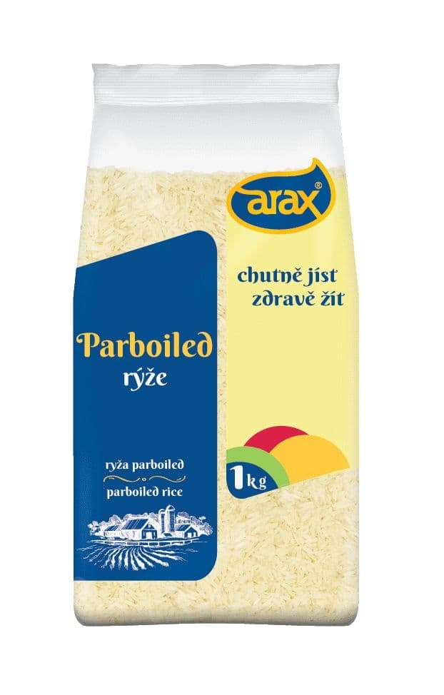Arax Rýže parboiled dlouhozrnná 1 kg