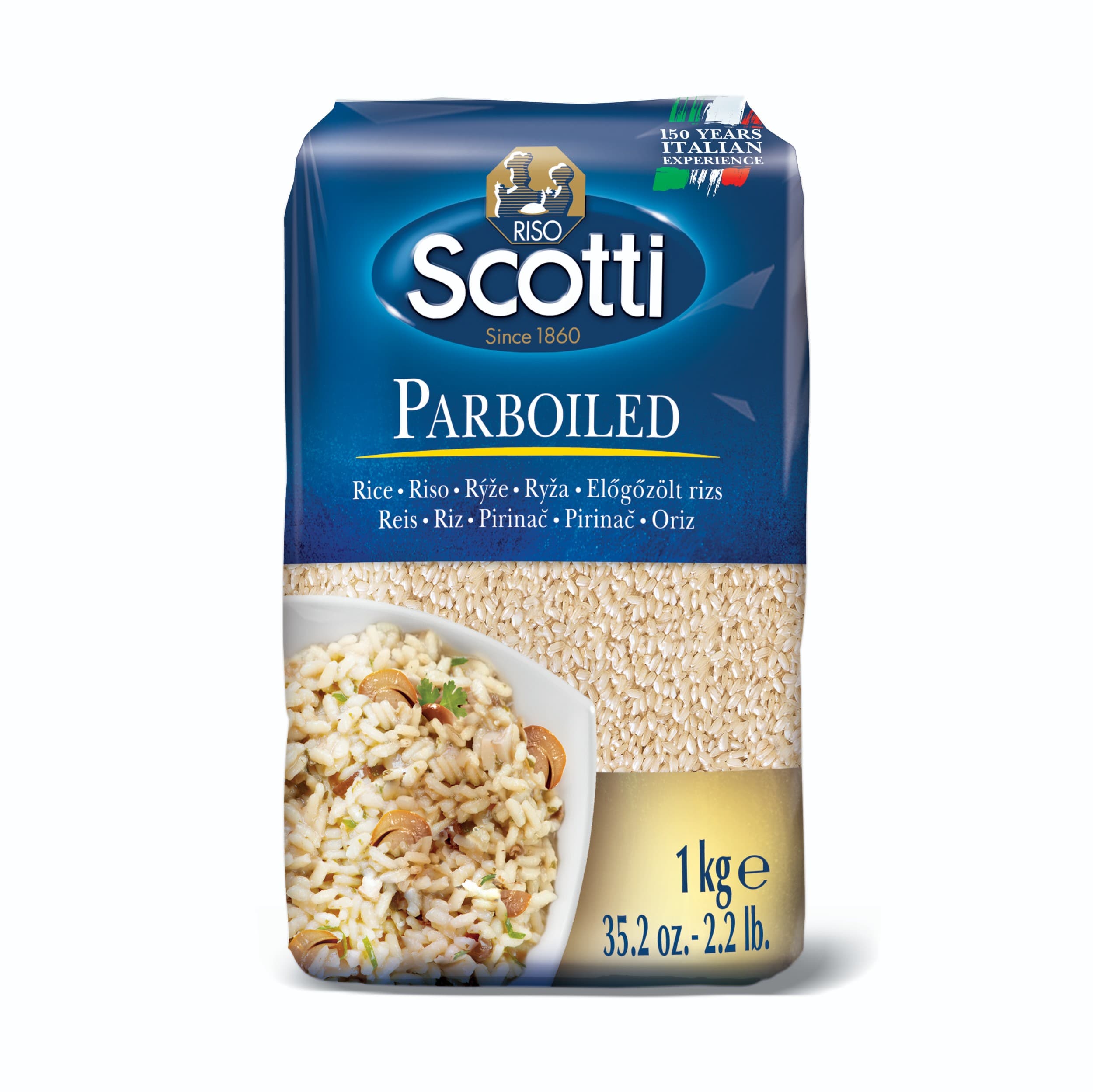 Riso Scotti Rýže dlouhozrnná parboiled 1 kg