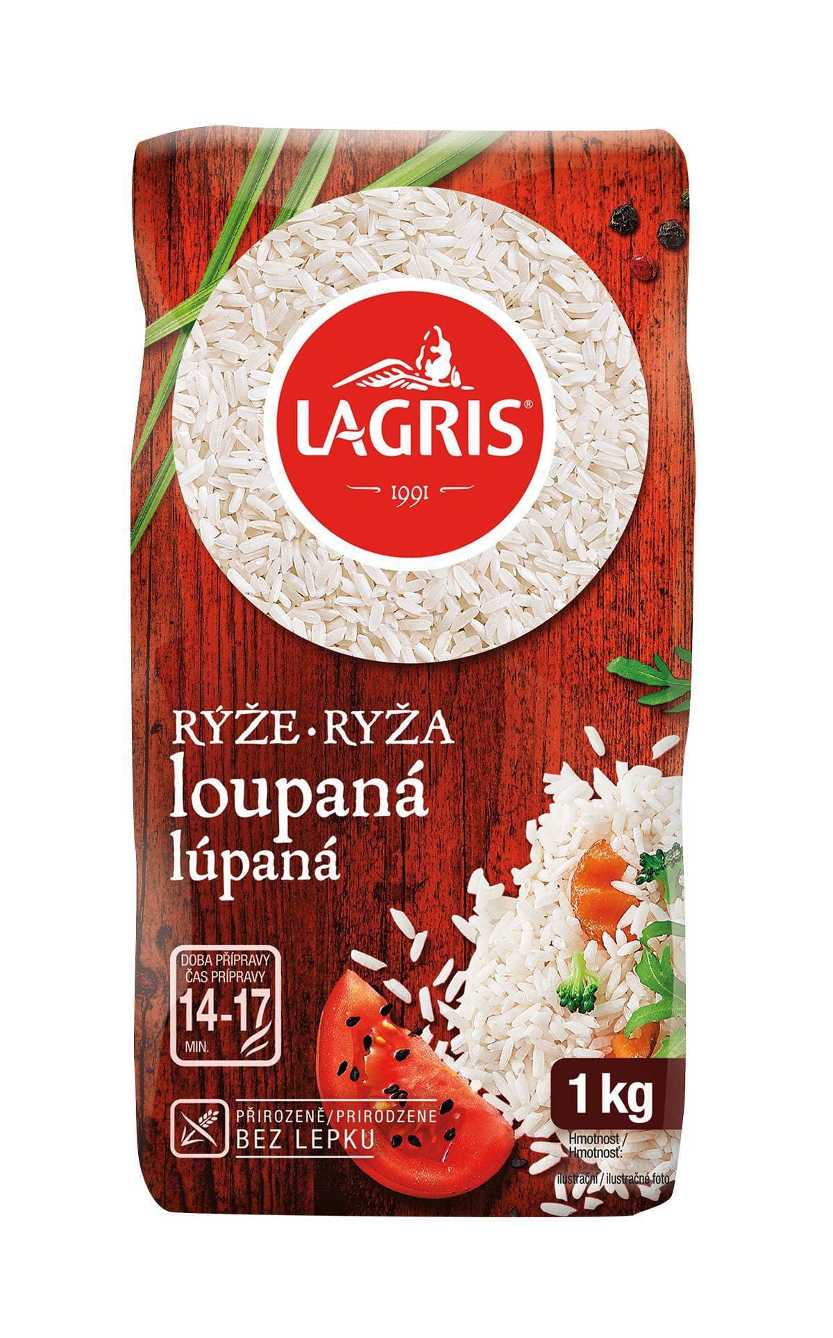 Lagris Rýže dlouhozrnná extra kvalita 1 kg