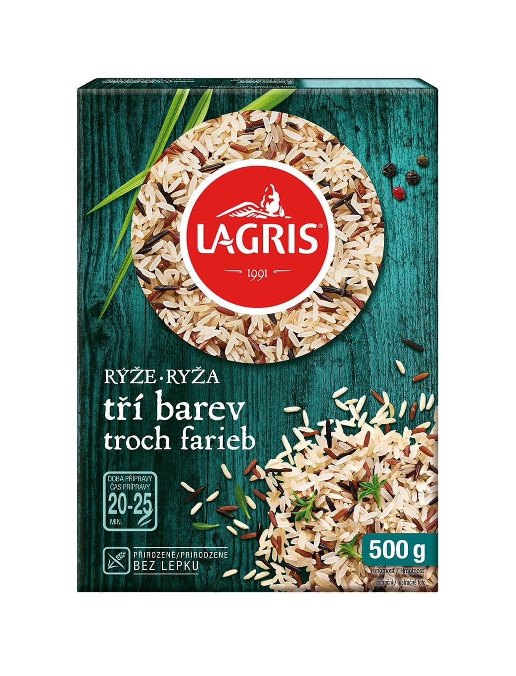 Lagris Rýže tří barev 500 g