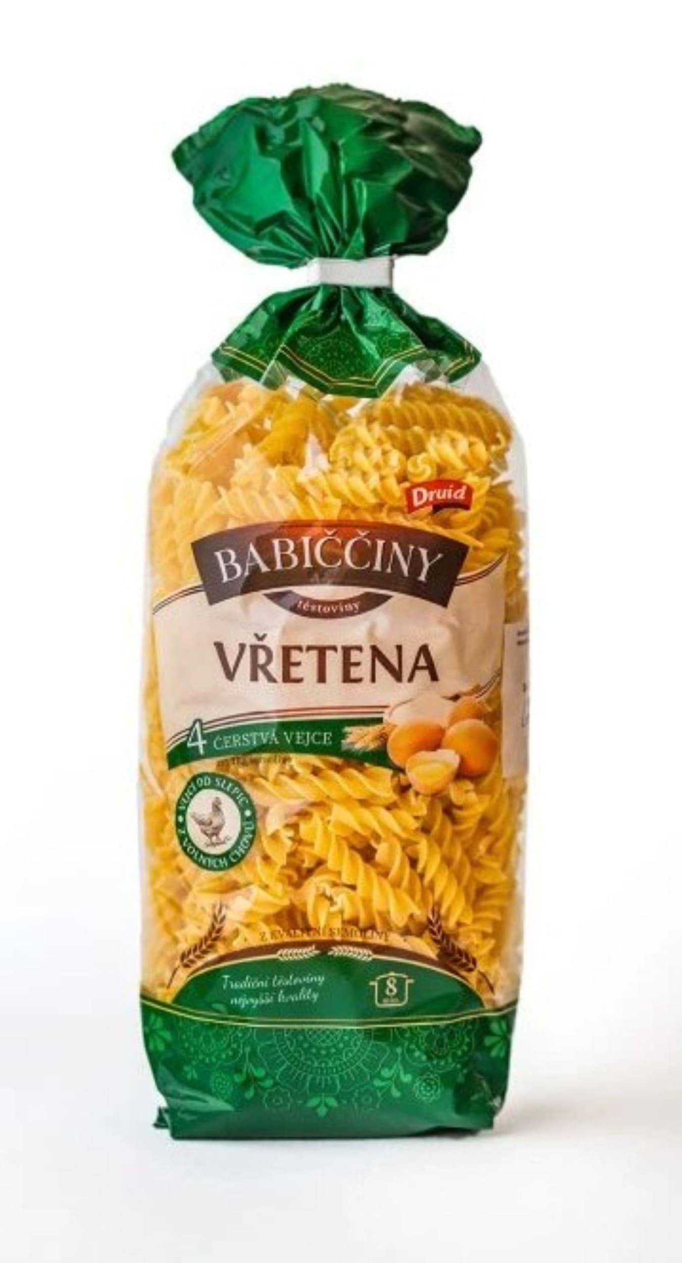Babiččiny těstoviny Vřetena 330g
