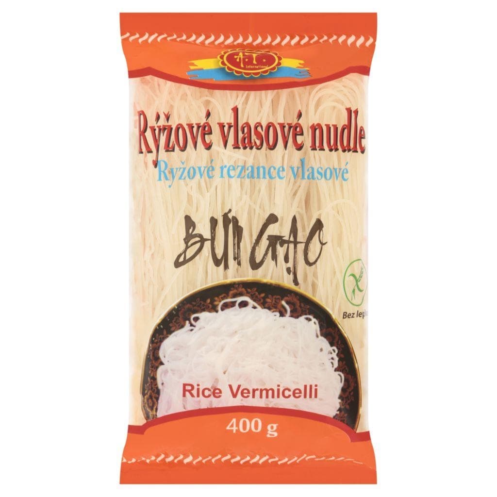 A.T.International Rýžové vlasové nudle 400 g