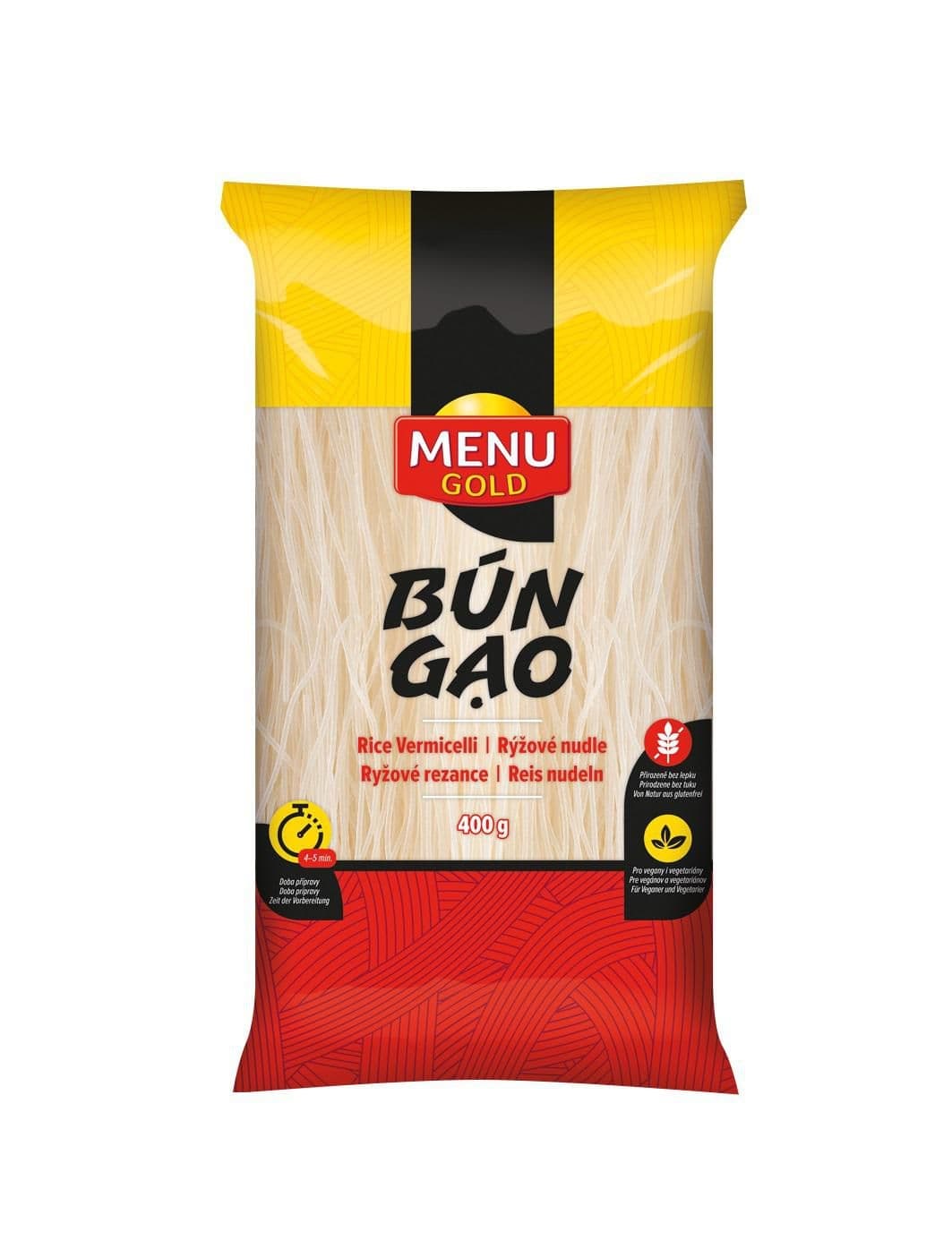 Menu Gold Rýžové nudle Bún Gao 400 g