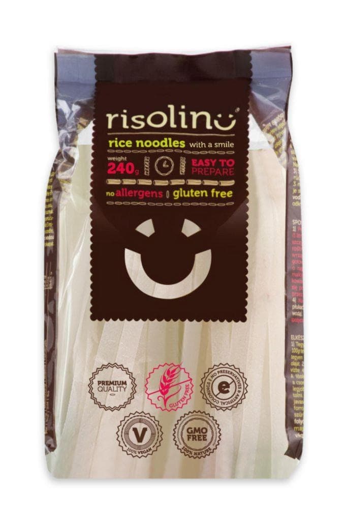 Risolino Rýžové nudle bezlepkové 4mm 240 g