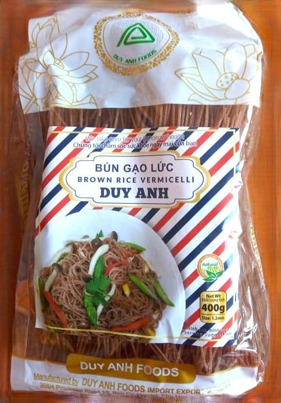 Duy Anh Rýžové vlasové nudle celozrné 400g