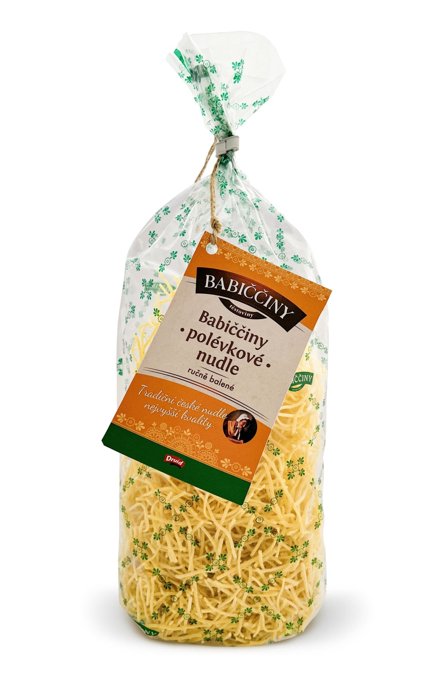 Druid Babiččiny Nudle Originál polévkové 330 g