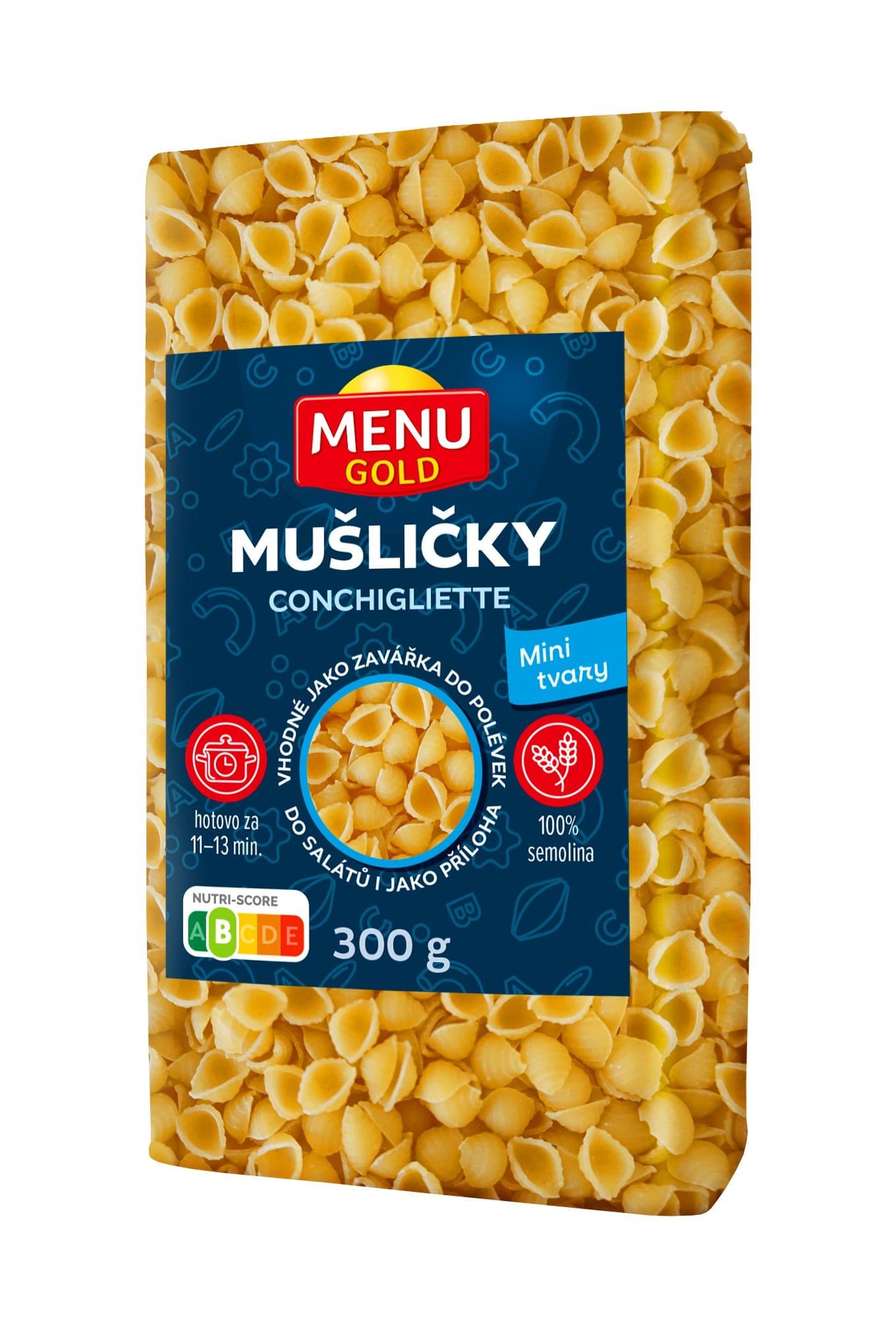 Menu Gold Mušličky 300 g