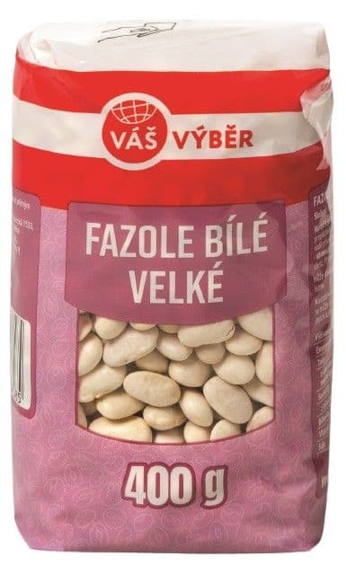 Váš Výběr Fazole bílé velké 400 g
