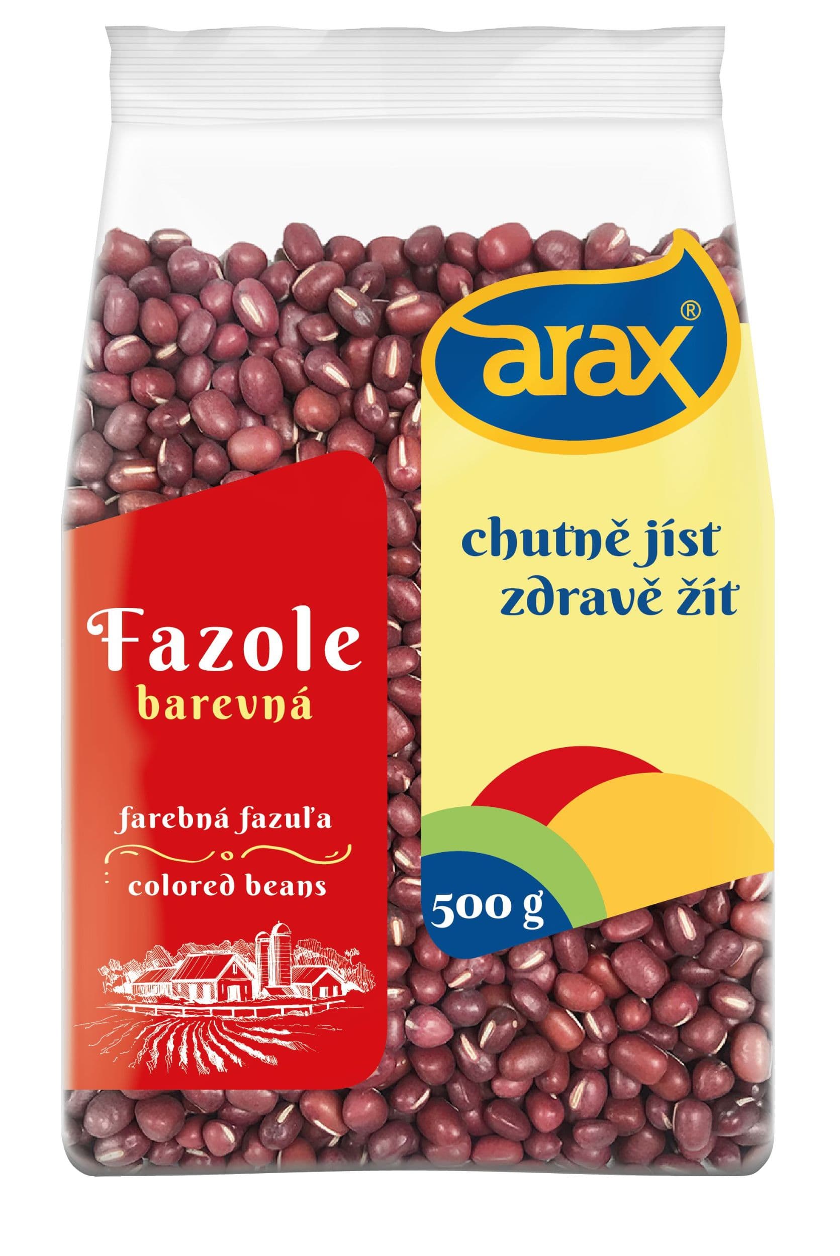 Arax Fazole Adzuki - červená 500 g