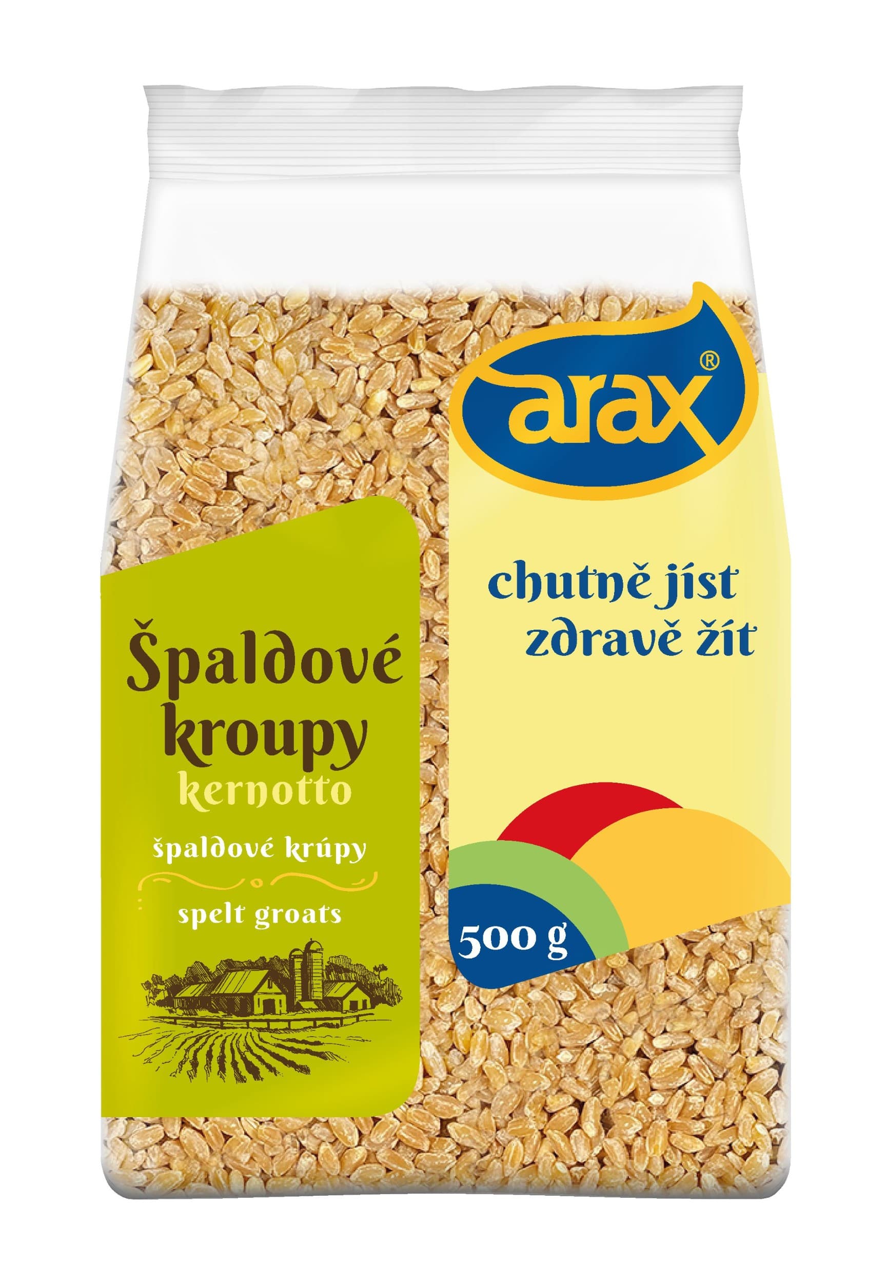Arax Špaldové kroupy, kernotto 500 g