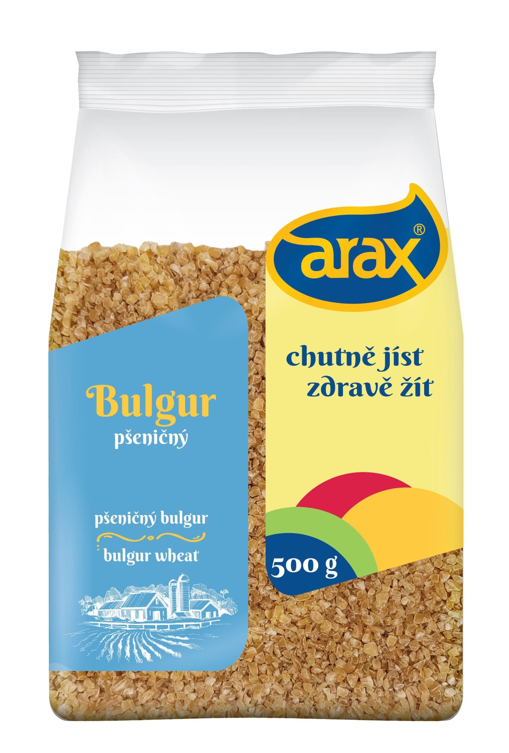 Arax Bulgur celozrnný hrubý 500 g