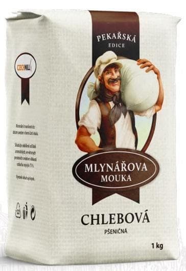 Mlynářova mouka Pšeničná mouka chlebová 1kg