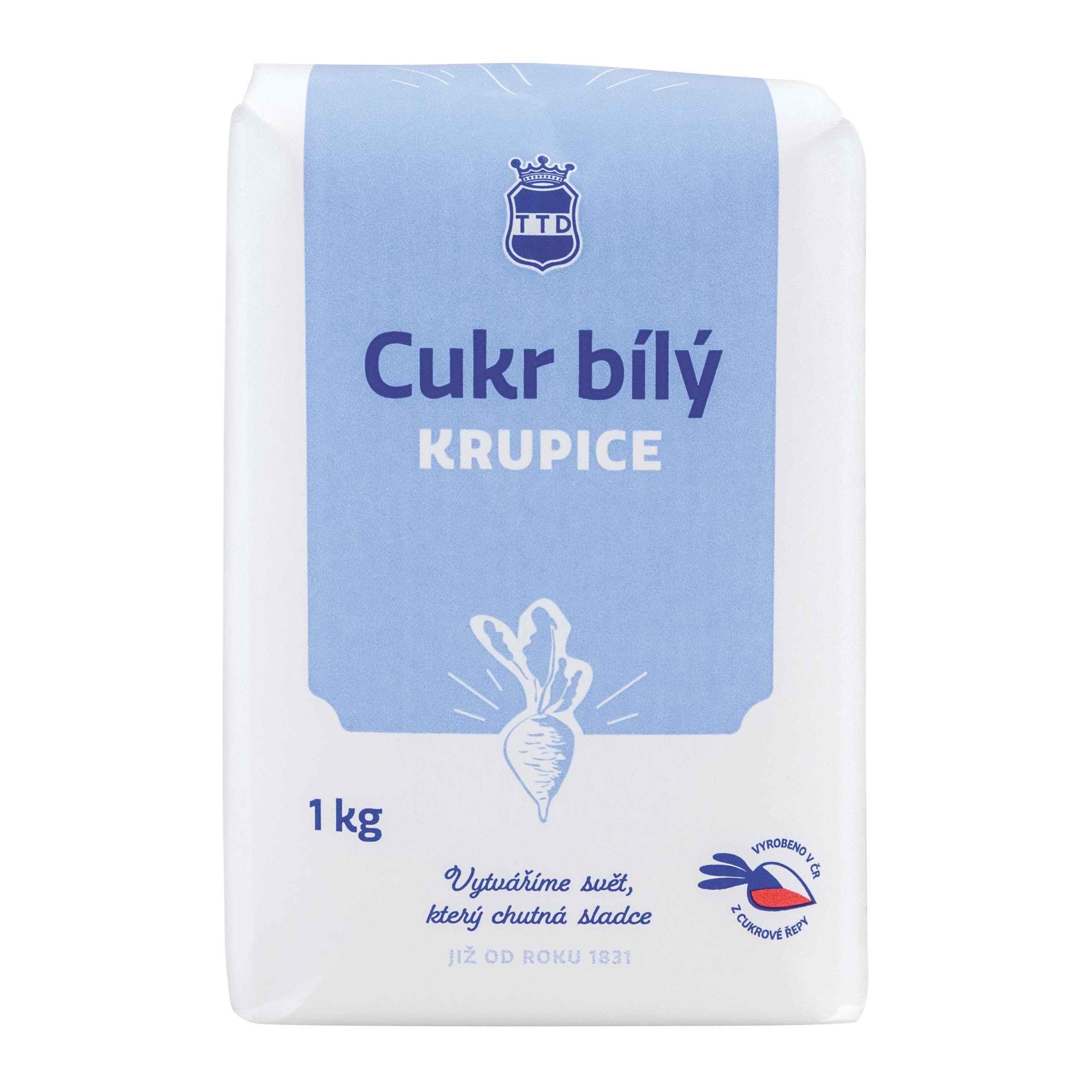 TTD Cukr bílý krupice 1 kg