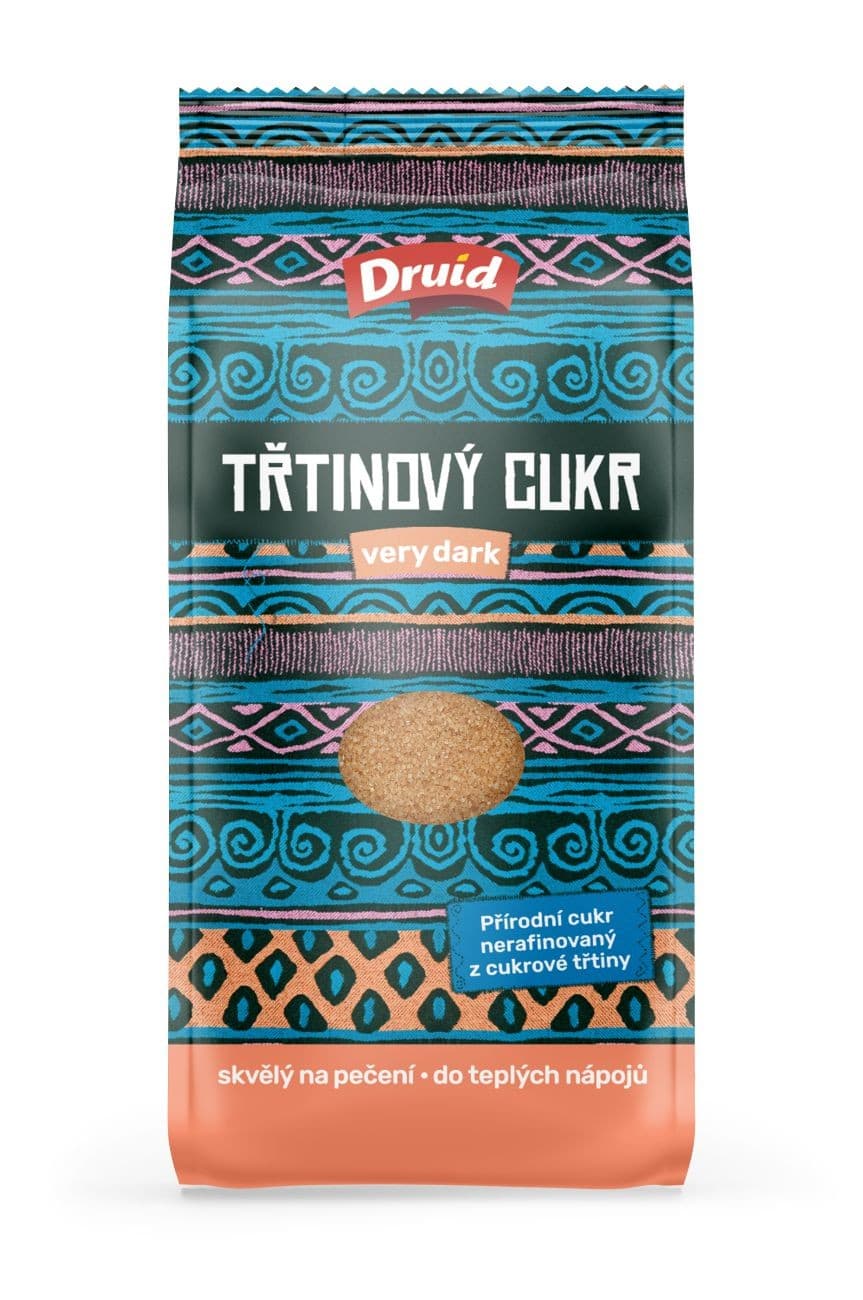Druid Réunion cukr třtinový very dark 1 kg