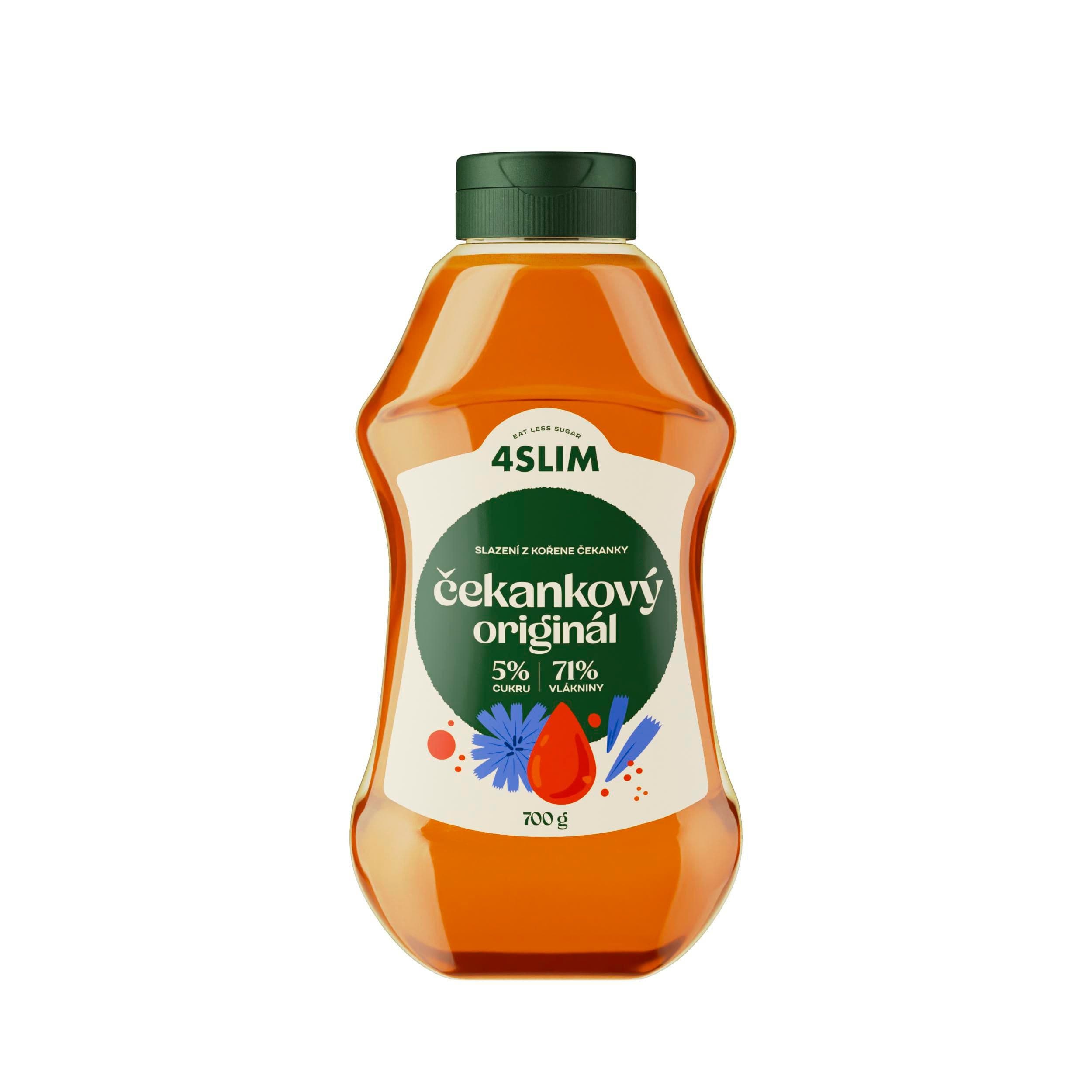4Slim Čekankový sirup originál 700g