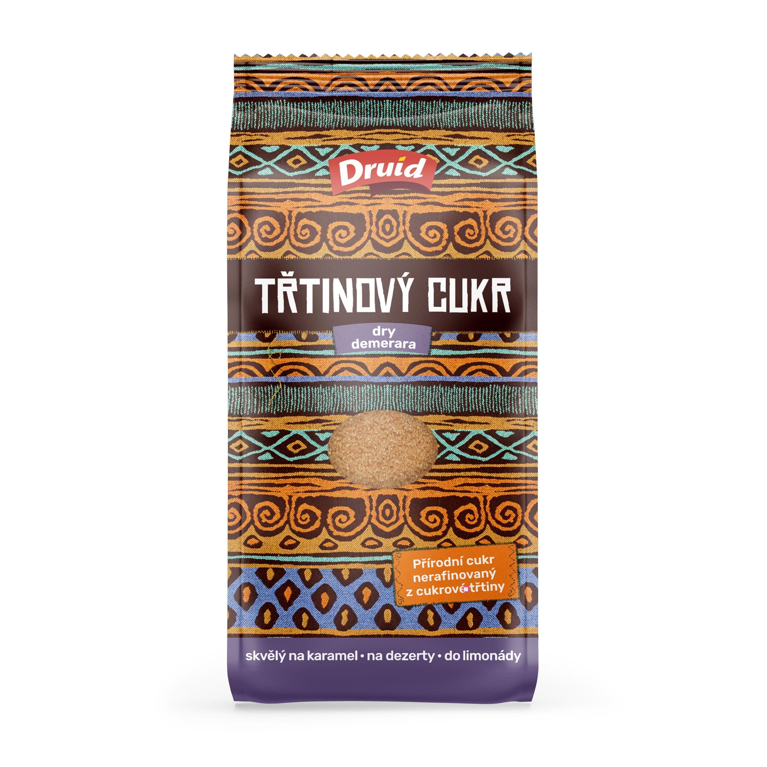 Druid Mauritius třtinový přírodní cukr 1 kg