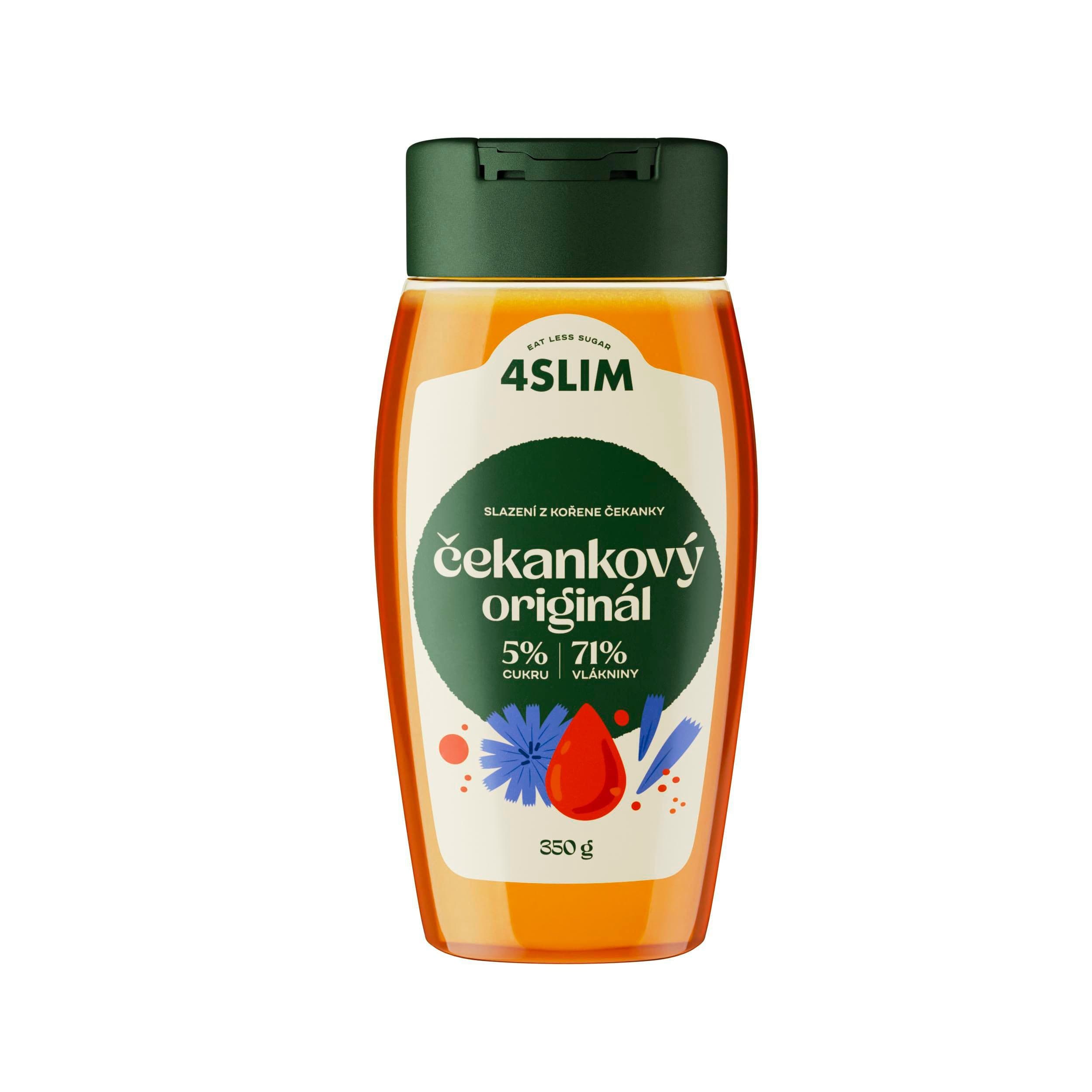 4Slim Čekankový sirup originál 350g