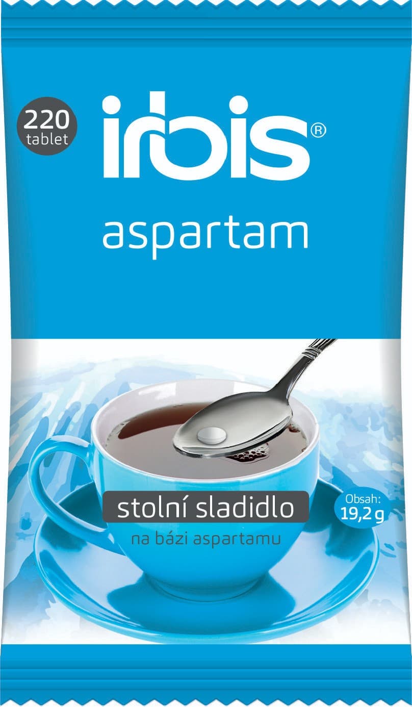 Irbis Aspartam tabletové sladidlo 220 tbl 19,2 g