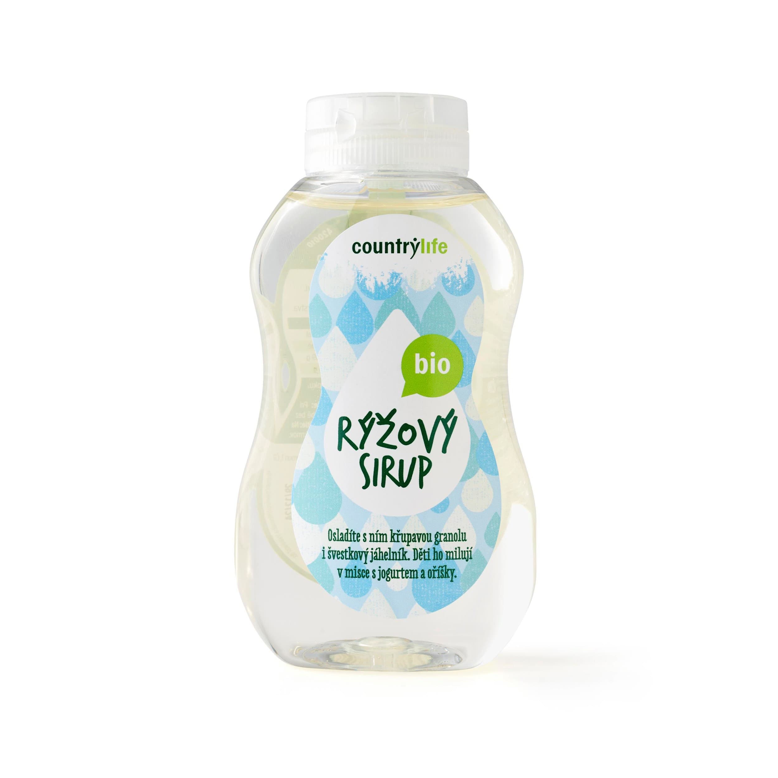 Country life Sirup rýžový 250 ml