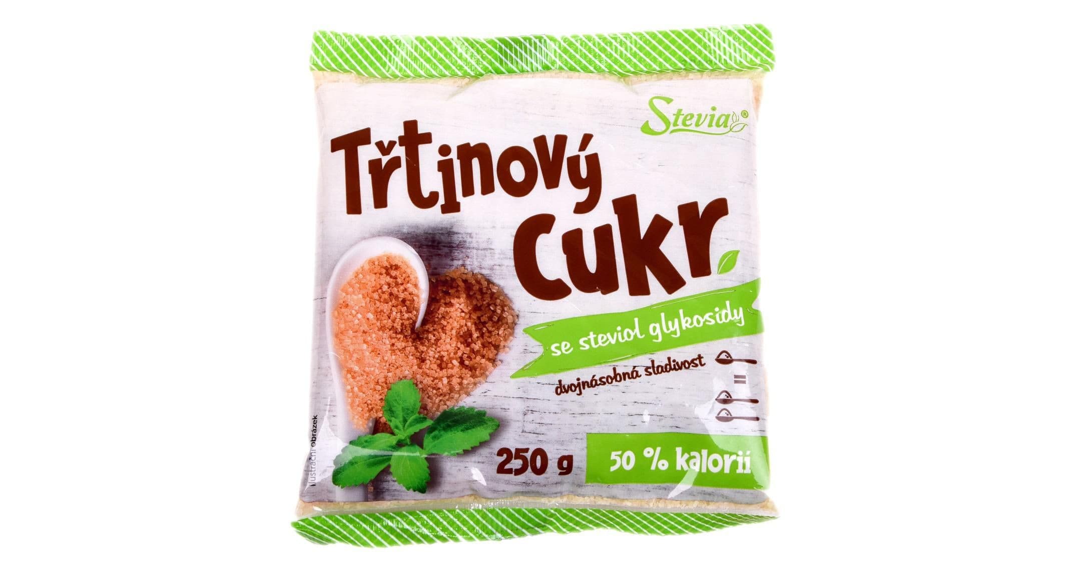 FAN sladidla Třtinový cukr se steviol-glykosidy 250g