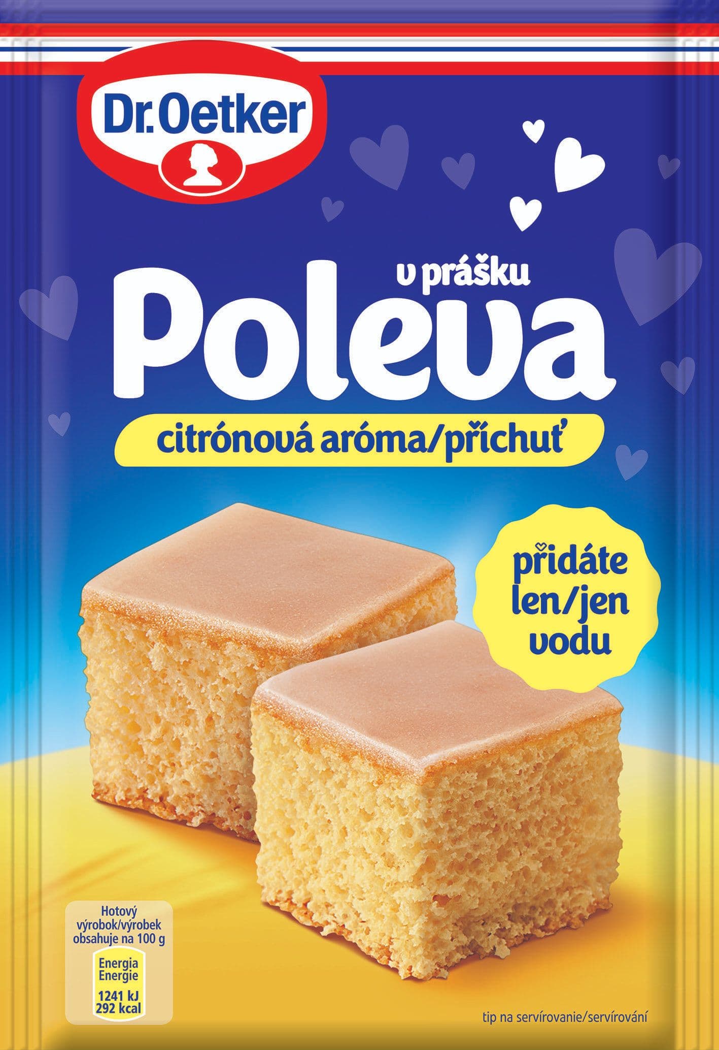 Dr. Oetker Poleva v prášku citrón 100 g