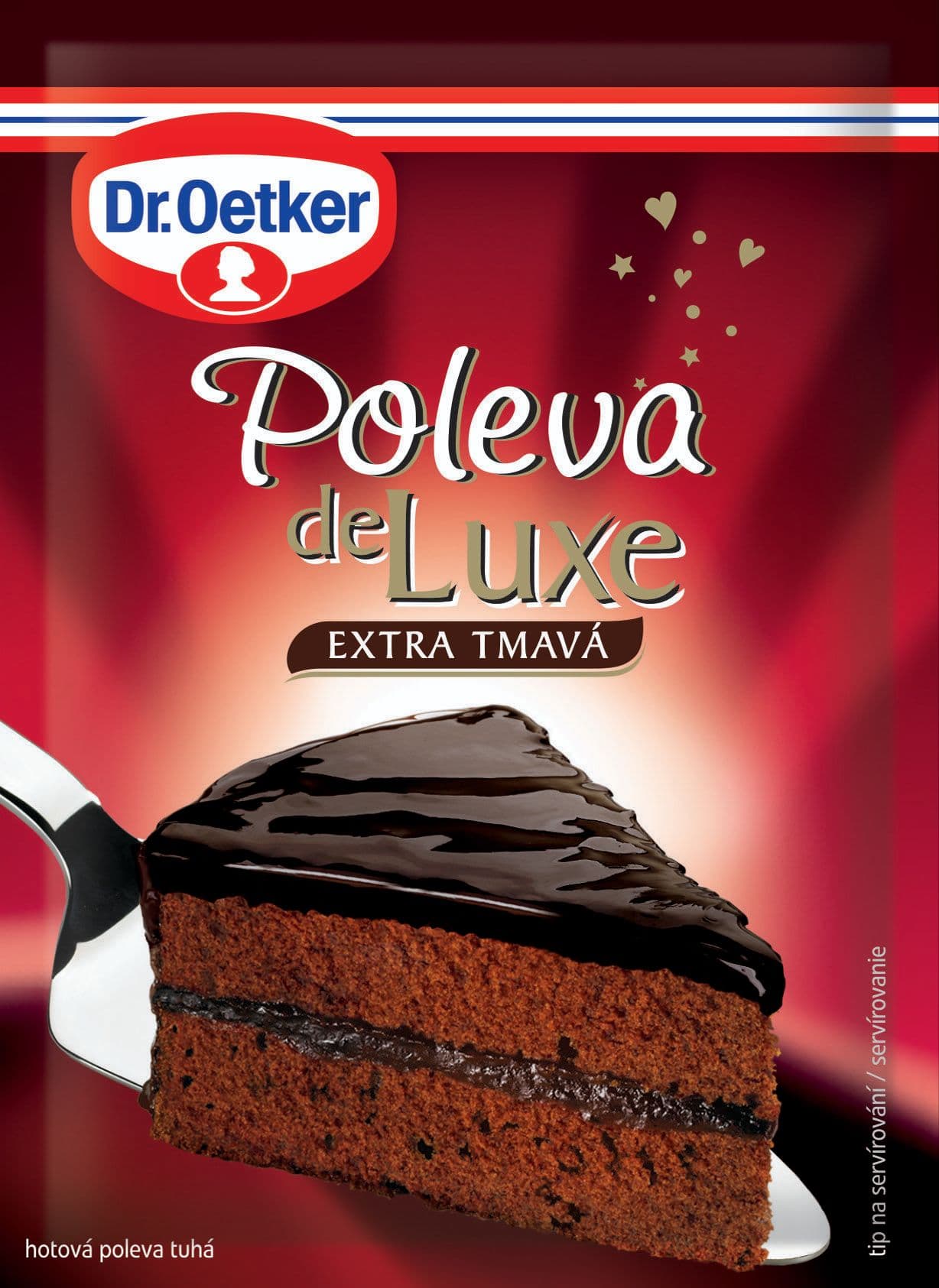 Dr. Oetker Poleva deluxe extra tmavá 100 g