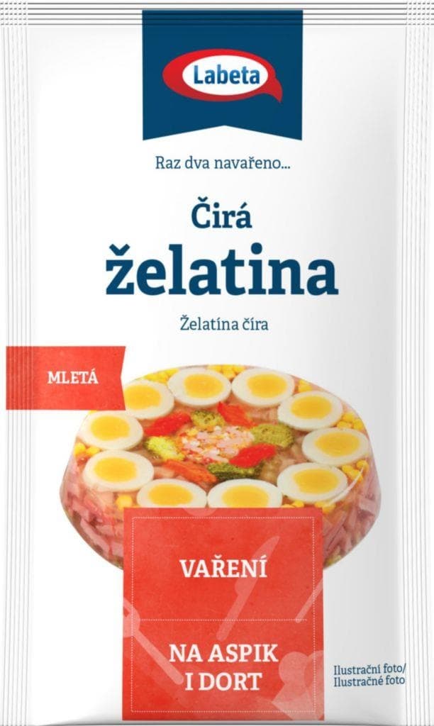 Labeta Želatina čirá 20 g