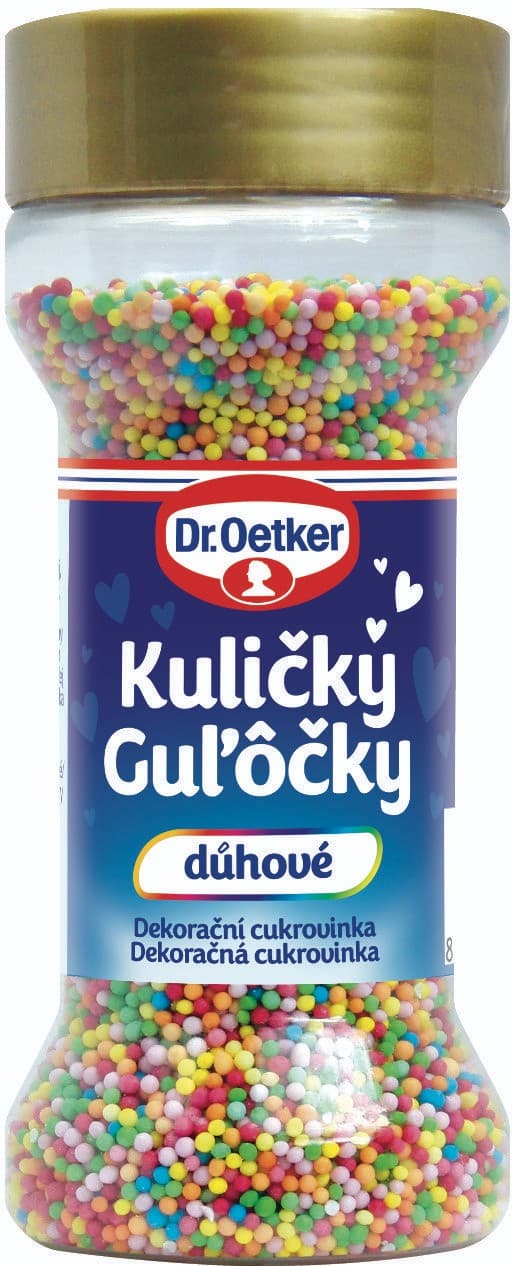 Dr. Oetker Kuličky duhové 65 g
