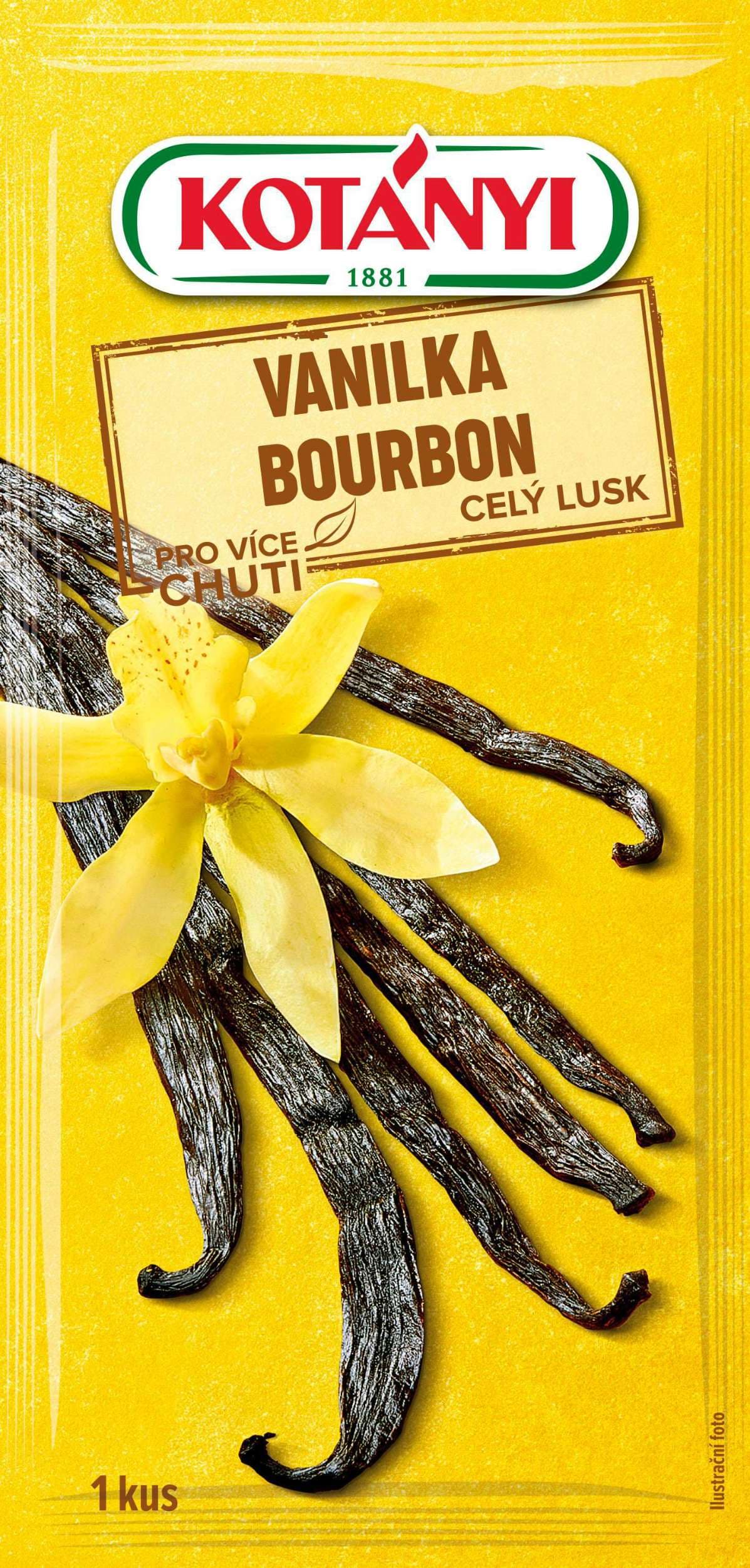 Kotányi Vanilka Bourbon 3 g