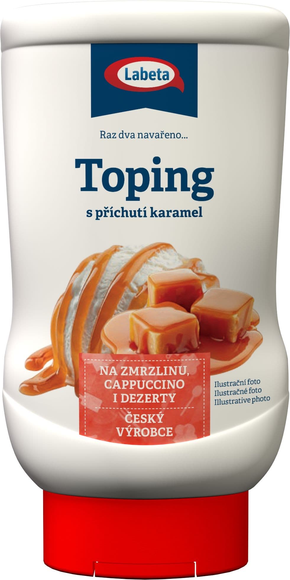 Labeta Toping s příchutí karamel 200 g