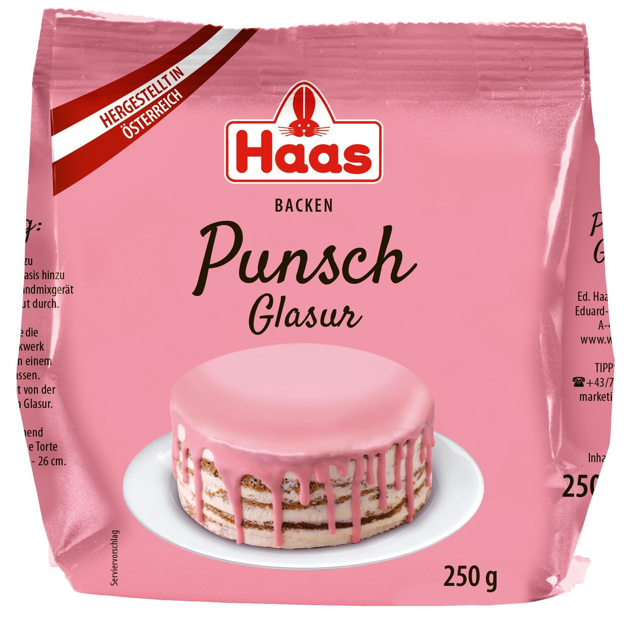 Haas Poleva s punčovou příchutí 250g