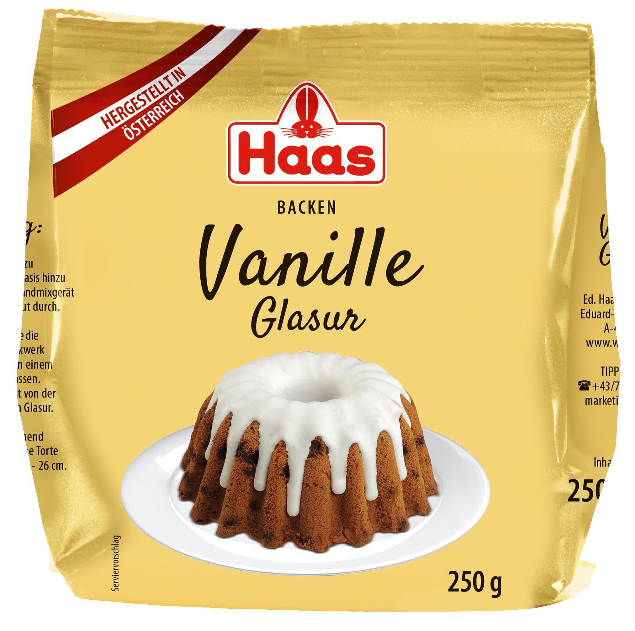 Haas Poleva s vanilkovou příchutí 250g