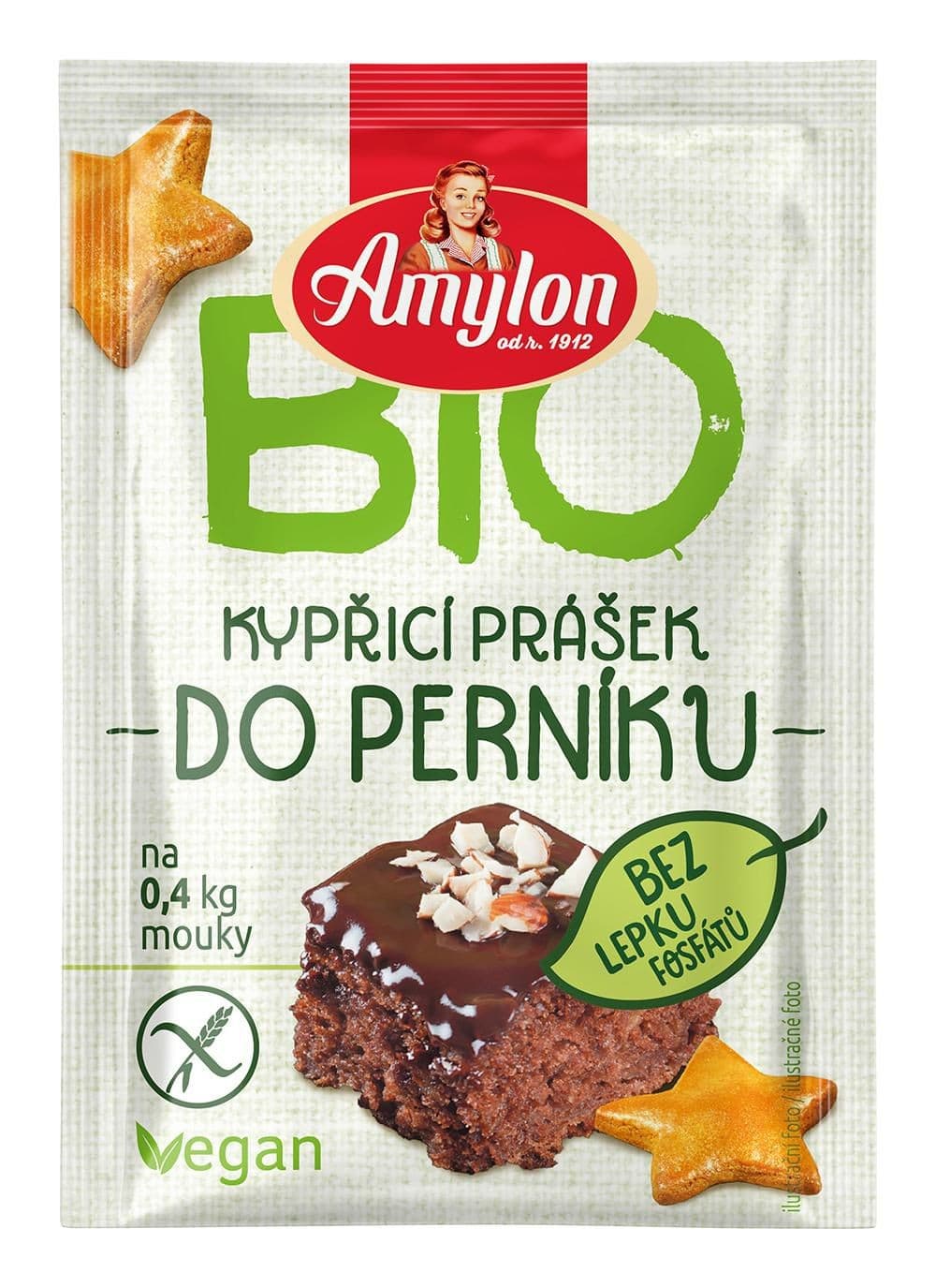 Amylon BIO Prášek kypřící do perníku bez lepku 18 g