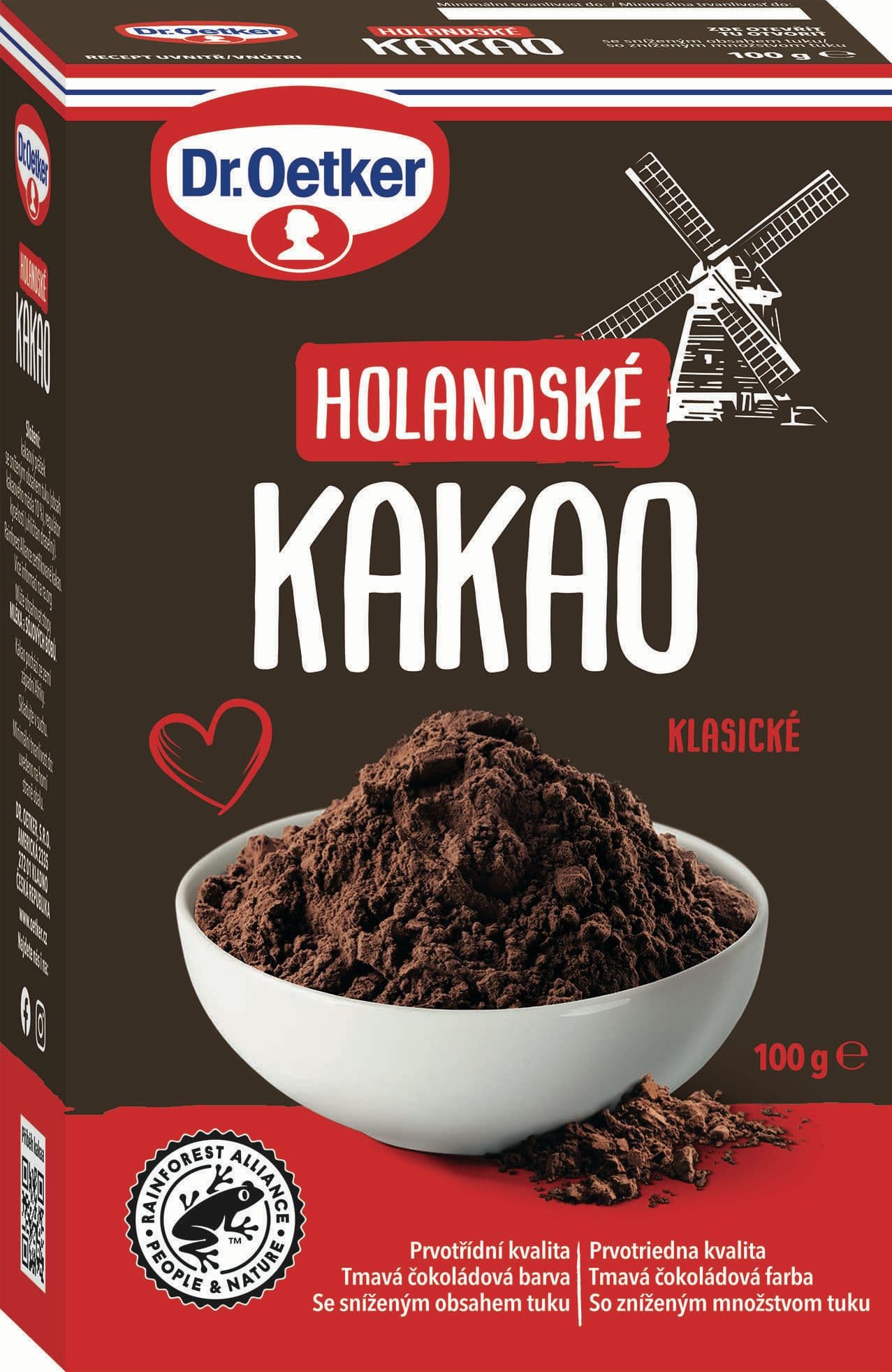 Dr. Oetker Holandské kakao 100 g