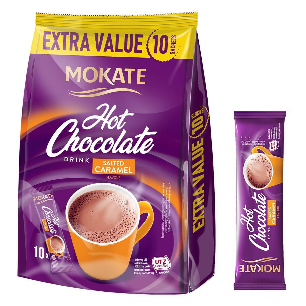 Mokate Chocolate Salted Caramel 10x18g