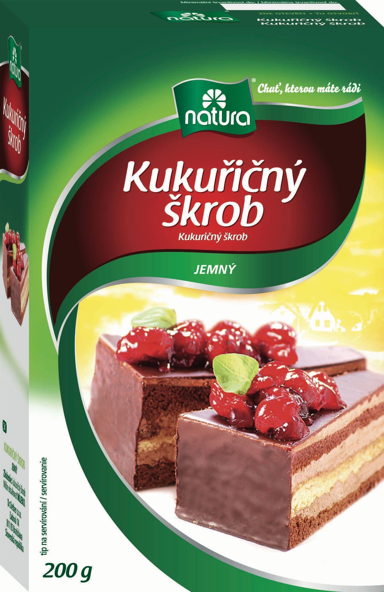 Natura Kukuřičný škrob jemný 200g