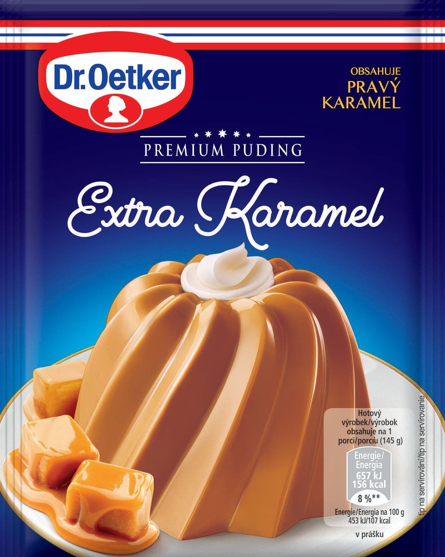 Dr. Oetker Premium puding extra karamel 42 g