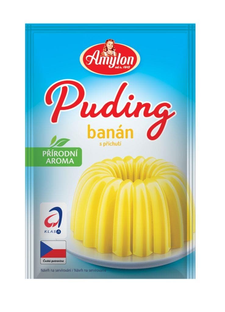Amylon Puding s příchutí banán 37 g