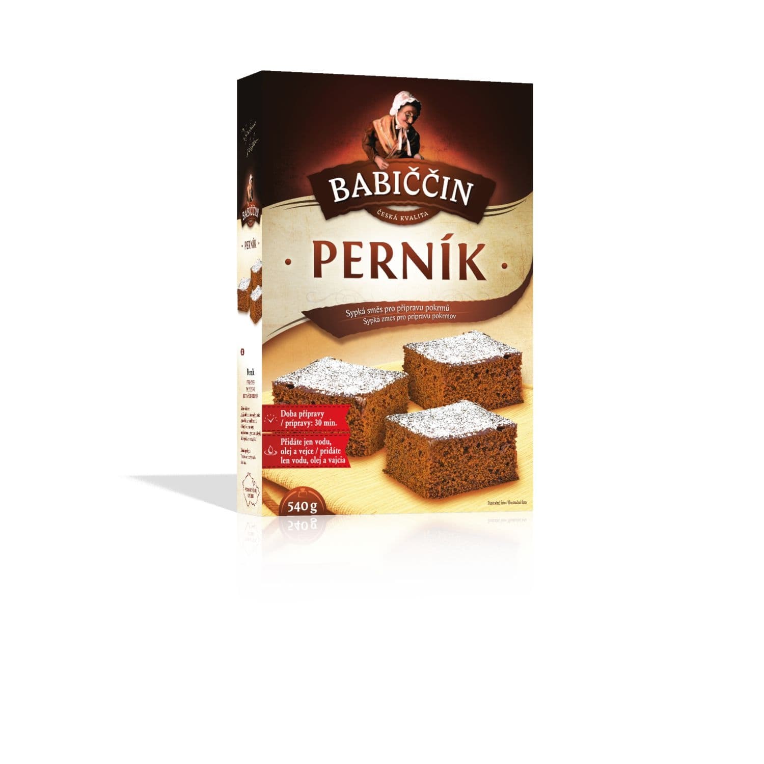 Druid Babiččin perník sypká směs pro přípravu hotových pokrmů 540 g