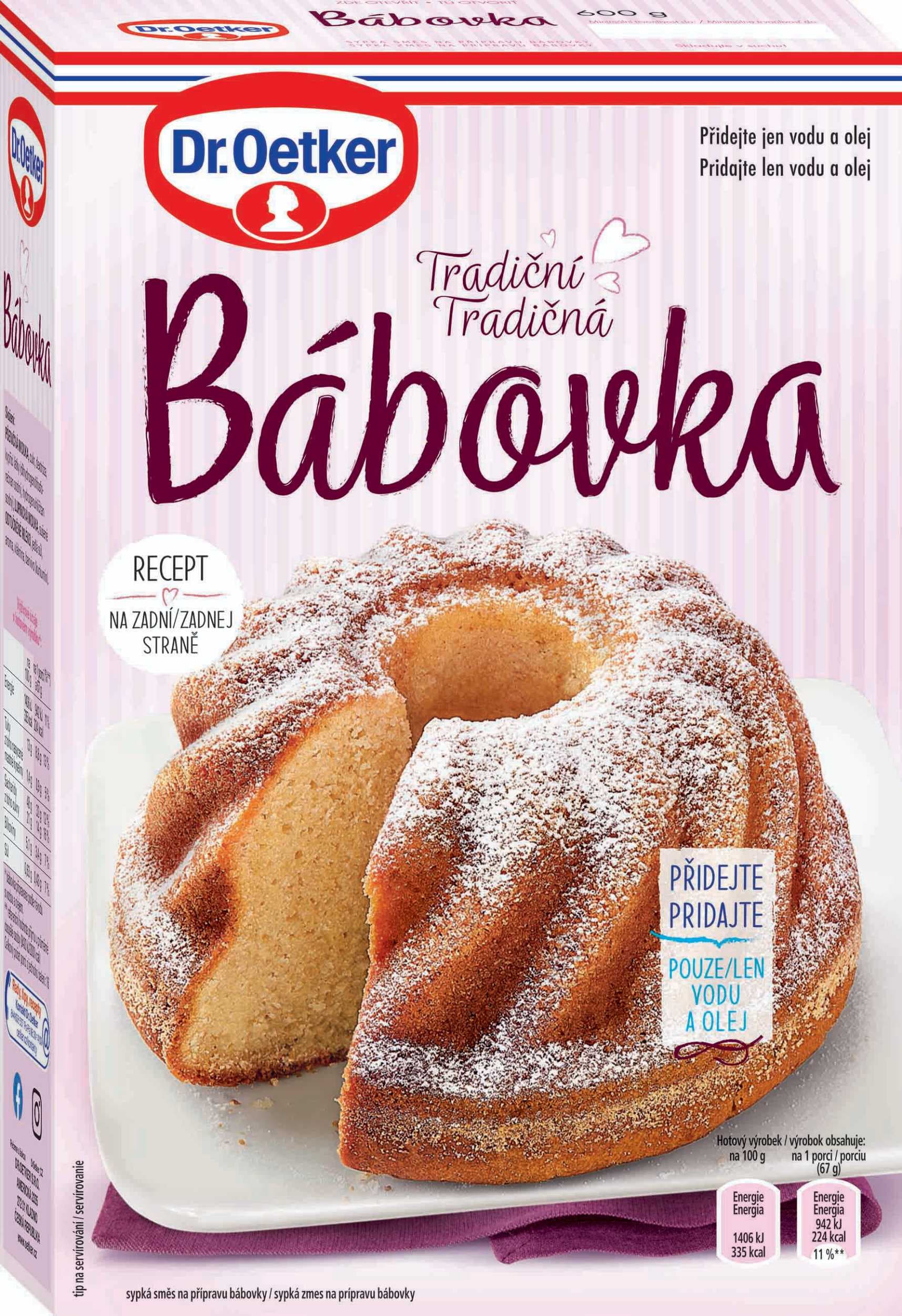 Dr. Oetker Bábovka 600 g