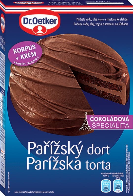 Dr. Oetker Pařížský dort 550 g